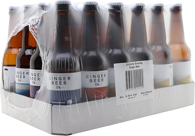 Umbrella Ginger Brewing Beer 33 Cl Case Of 24 Amazon Co Uk Grocery
