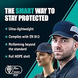 JSP HARDCAP Aerolite Lightweight Safety Bump Cap Black Ventilated EN812 view 2