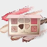 Lefruhling All in one Full Size Travel-Friendly Baked Makeup Palette,High Pigmented Long Lasting, glitter Shimmer Matte,Bronzer Blush Highlighter and Eyeshadows