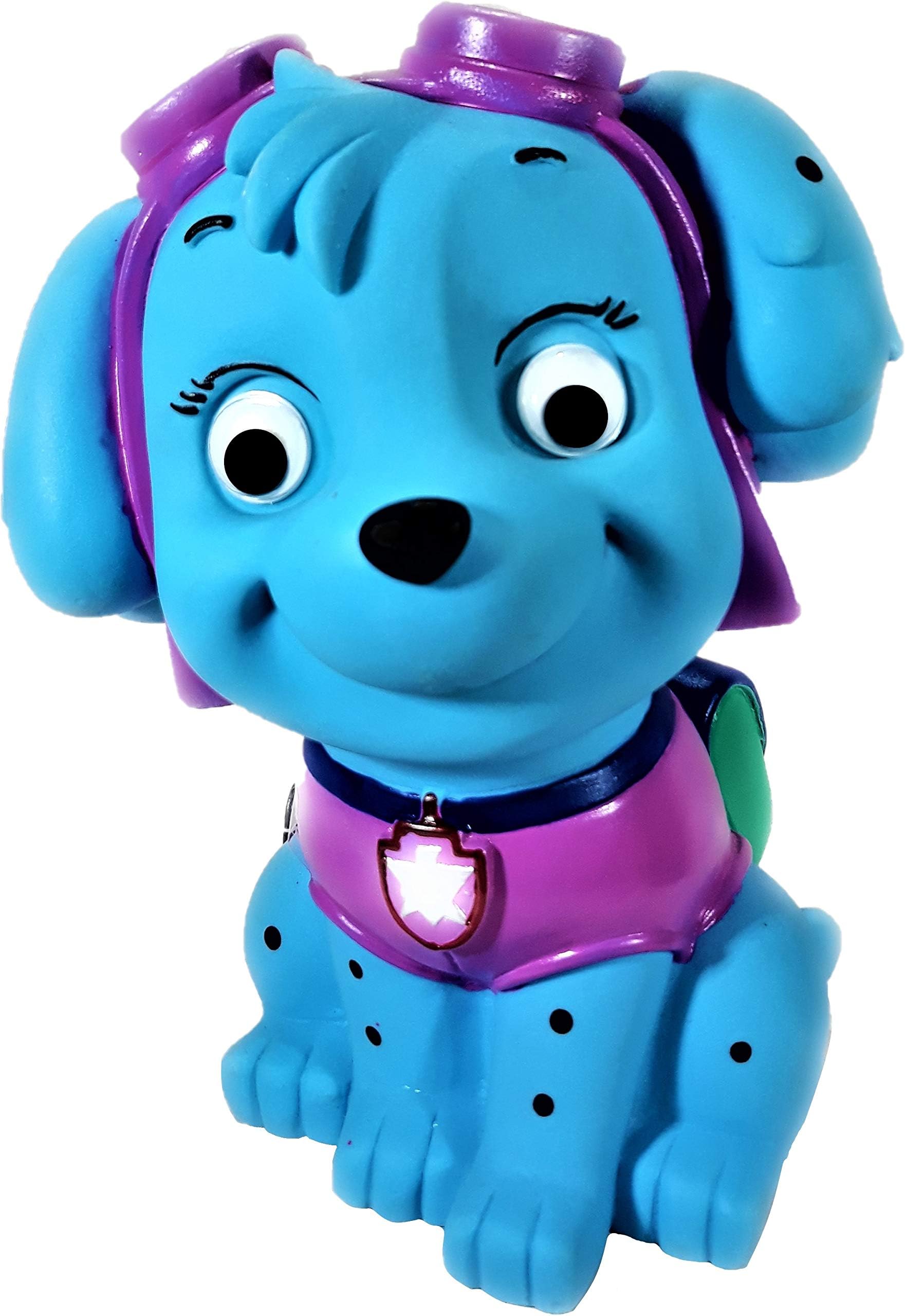 JOY STORIES® Piggy Bank for Kids / Puppy Money Saving Box / Coin Holder for Girls and Boys – Skye (Height - 18 cm)