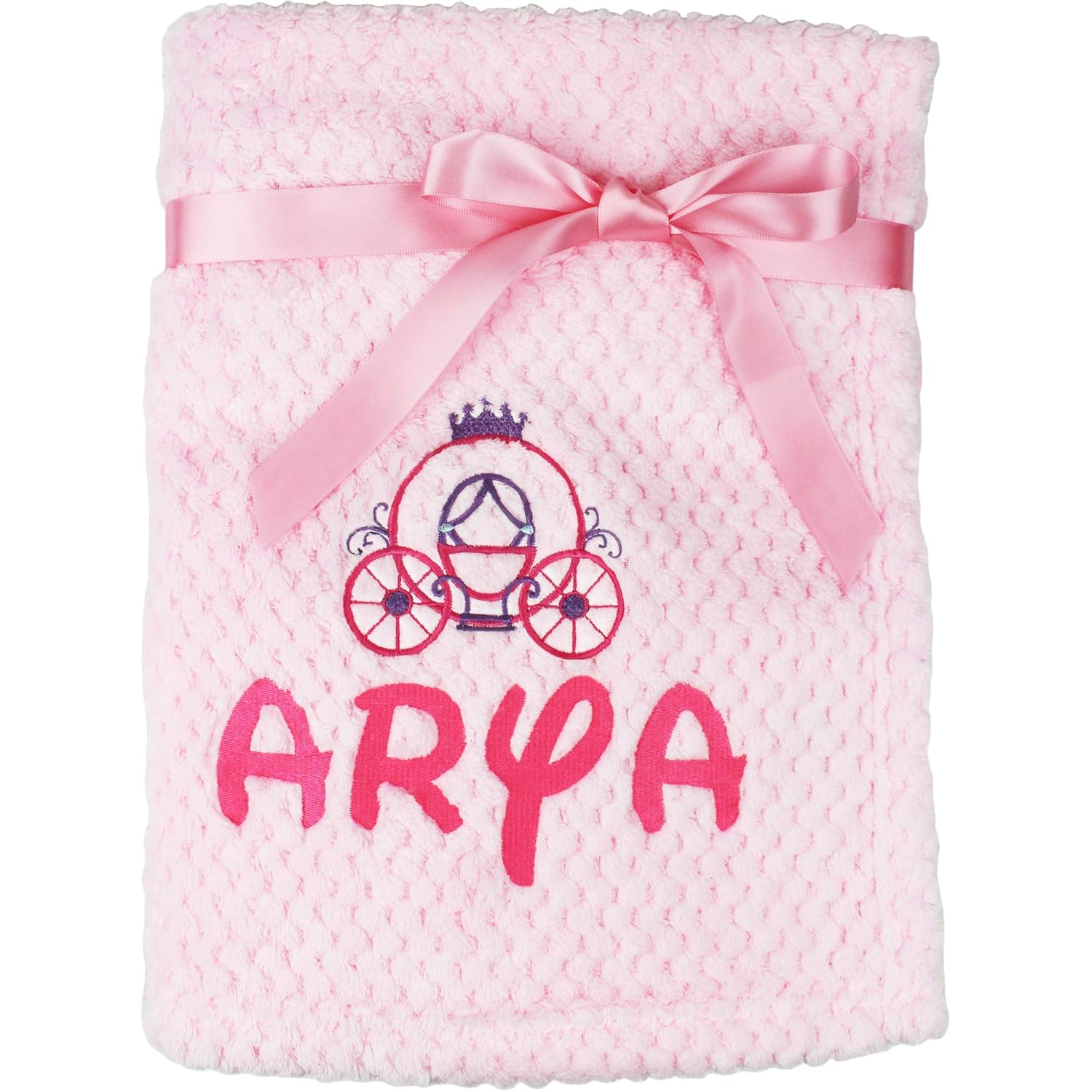 personalised fluffy baby blankets