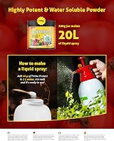 Grow Mate Tricho Protect Bio Fungicide Plants 20L Spray 200G Powder OF&G view 3