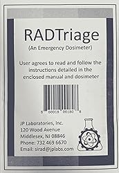 RADTriage Model50 Dosimeter & Self-indicating