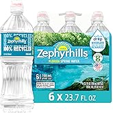 Zephyrhills Florida Spring Bottled Water - 6 Pack, 23.7 Fl Oz | Still Drinking Water with Naturally Occurring Minerals for Taste