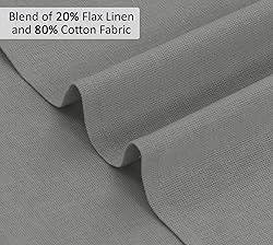 Ruvanti Linen Napkins Set of 6, 18x18 Cloth