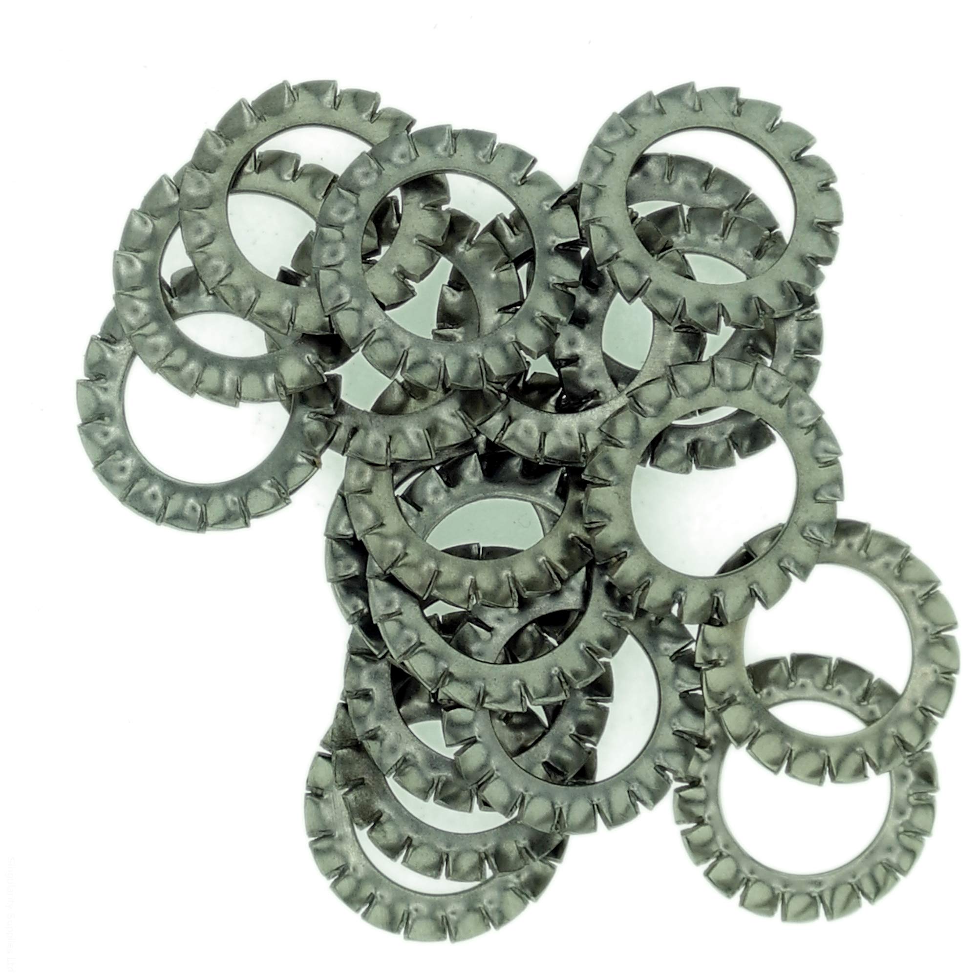 M24 (24mm) Shakeproof Washer (External Serrated) - Stainless Steel (A2) (Pack of 10) — image 1