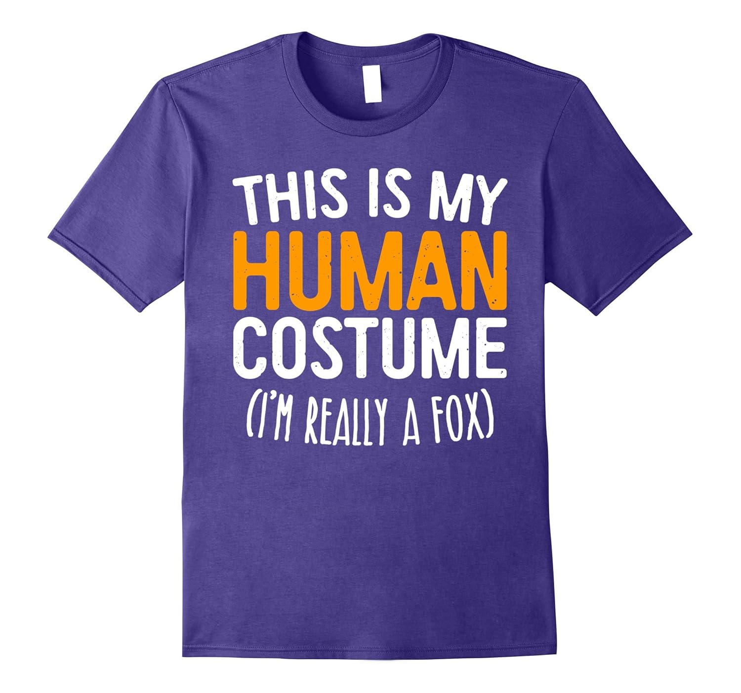 This Is My Human Costume I'm Really A Fox T-Shirt-ANZ