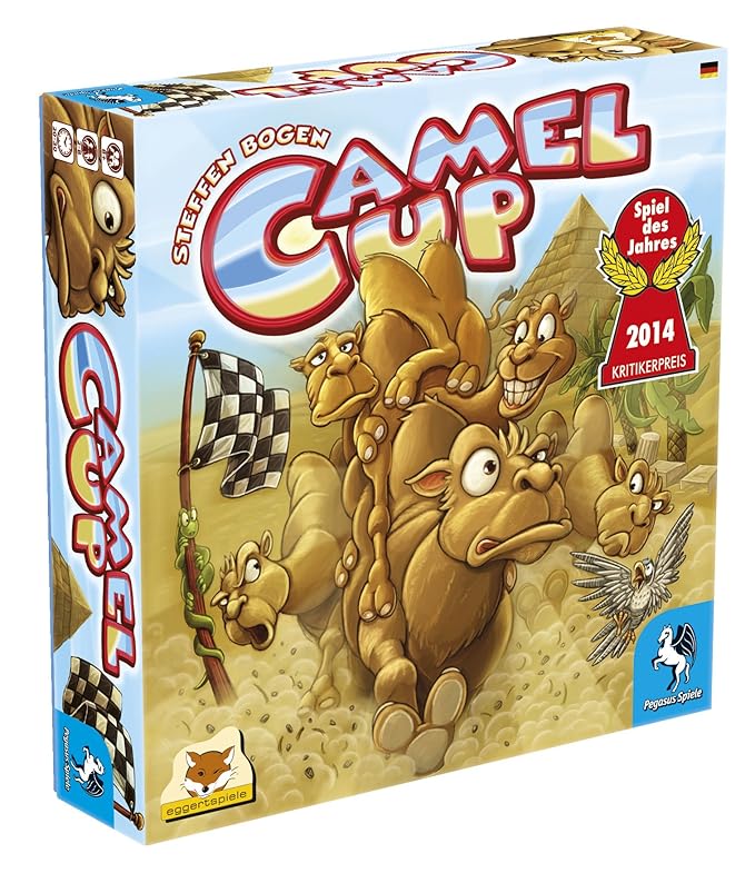 Pegasus Spiele 54541G - Camel Up Spiel des Jahres 2014