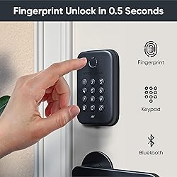 Wyze Auto-Lock Bolt, Fingerprint Keyless Entry Door