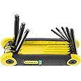Stanley 2-69-266 Torx marked Folding Key-Set (8-piece), Silver