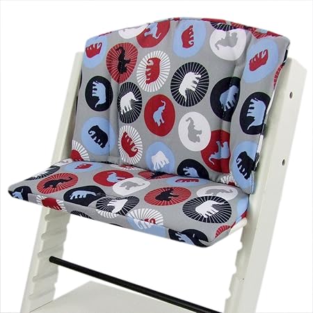 Babys-Dreams Sitzkissen Auflage Ersatzkissen Kissen Sitzkissenset Stokke Bezug für Tripp Trapp Hochstuhl *10 BUNTE FARBEN* 2 