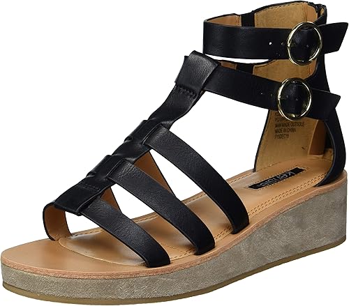 gladiator wedge sandals uk