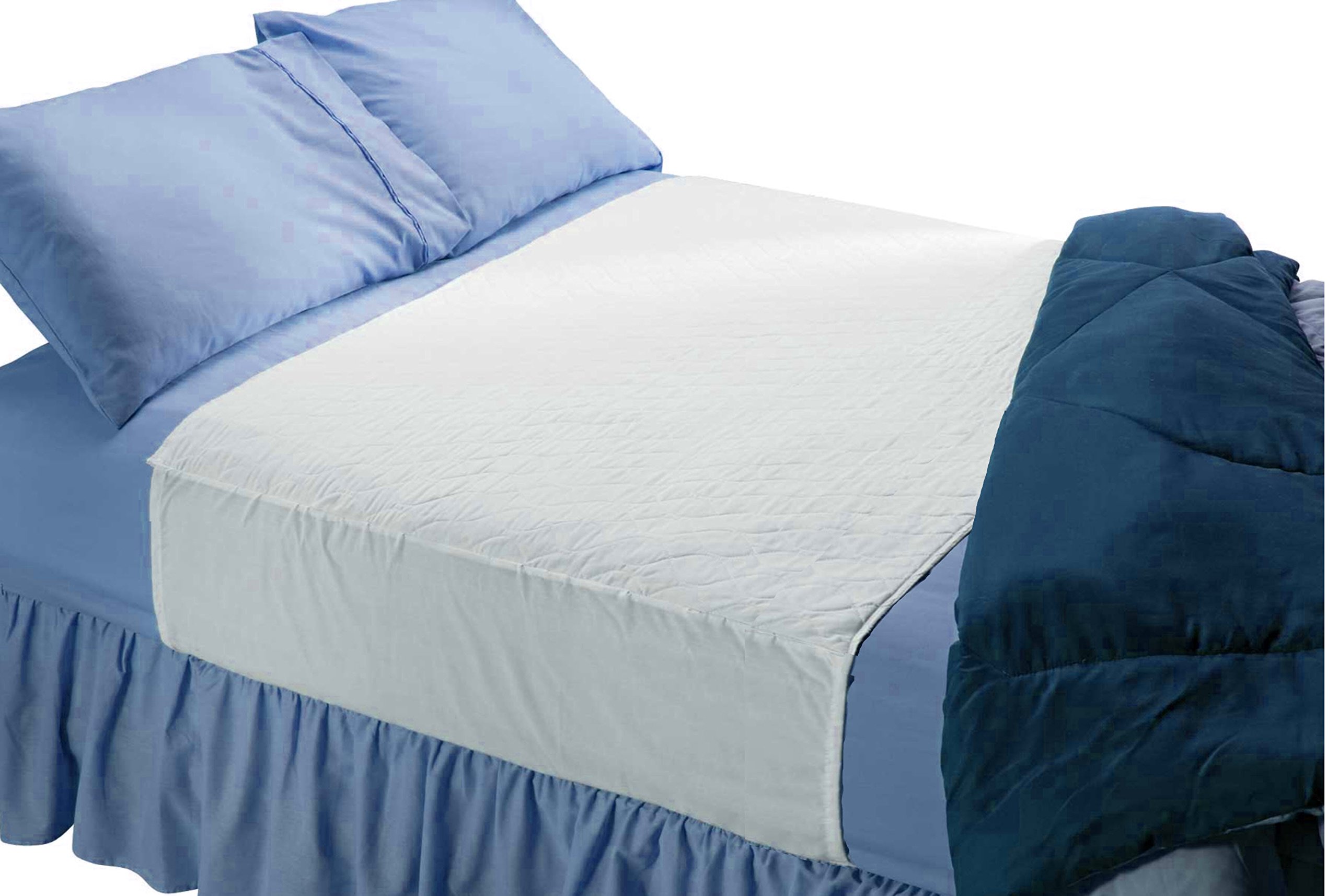 Photo 1 of Soft Large Absorbent Waterproof Bed Pad with Tuckable Sides (36 x 60 Inch) - Washable 300x for XL Tuck in Underpad Incontinence Protection for Adult, Child, or Pet