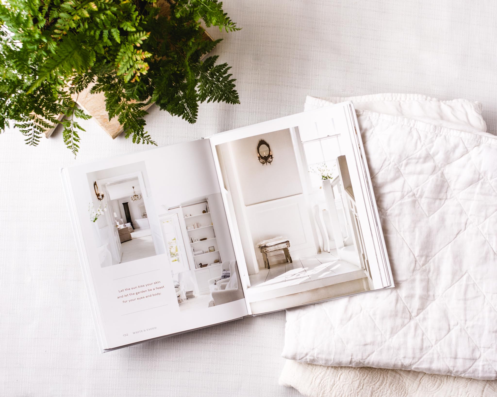 White and Faded: Restoring Beauty in Your Home and Life (The Perfect Gift for People Who Love Interior Design, Decorating, and Creating Beautiful, Healing Spaces at Home)