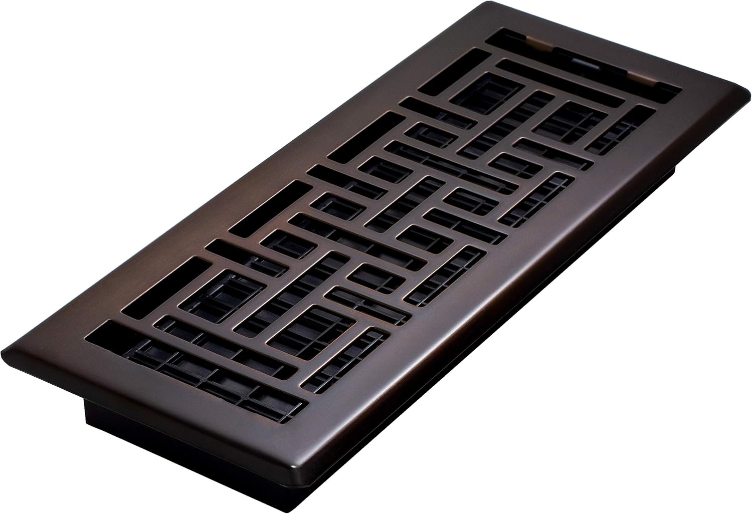 Decor Grates AJH412RB 4Inch by 12Inch Oriental Floor Register