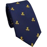 ZENXUS Novelty Ties for Men, Animal and Sports-Themed Jacquard Neckties