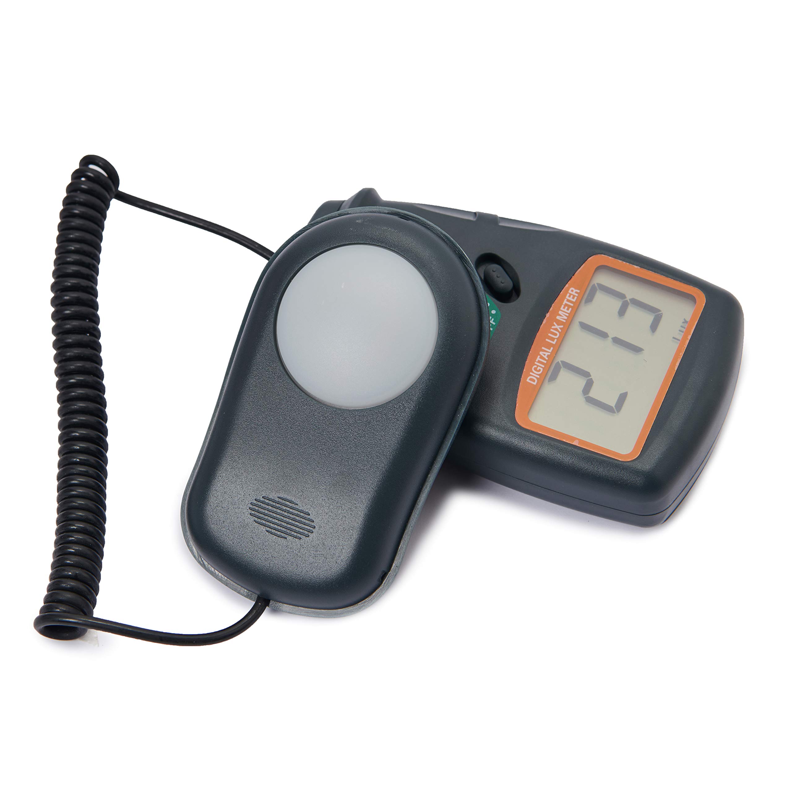 Beslands LX-1010B Digital Luxmeter Digital Illuminance Light Meter Luxmeter with LCD Display 0-50,000 Lux Range (with 9V Battery)