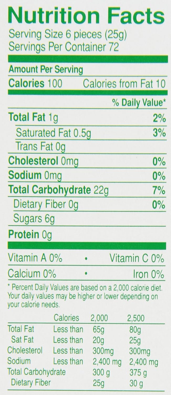 Jolly Rancher Tropical Fruit Chews Nutrition Facts Blog Dandk