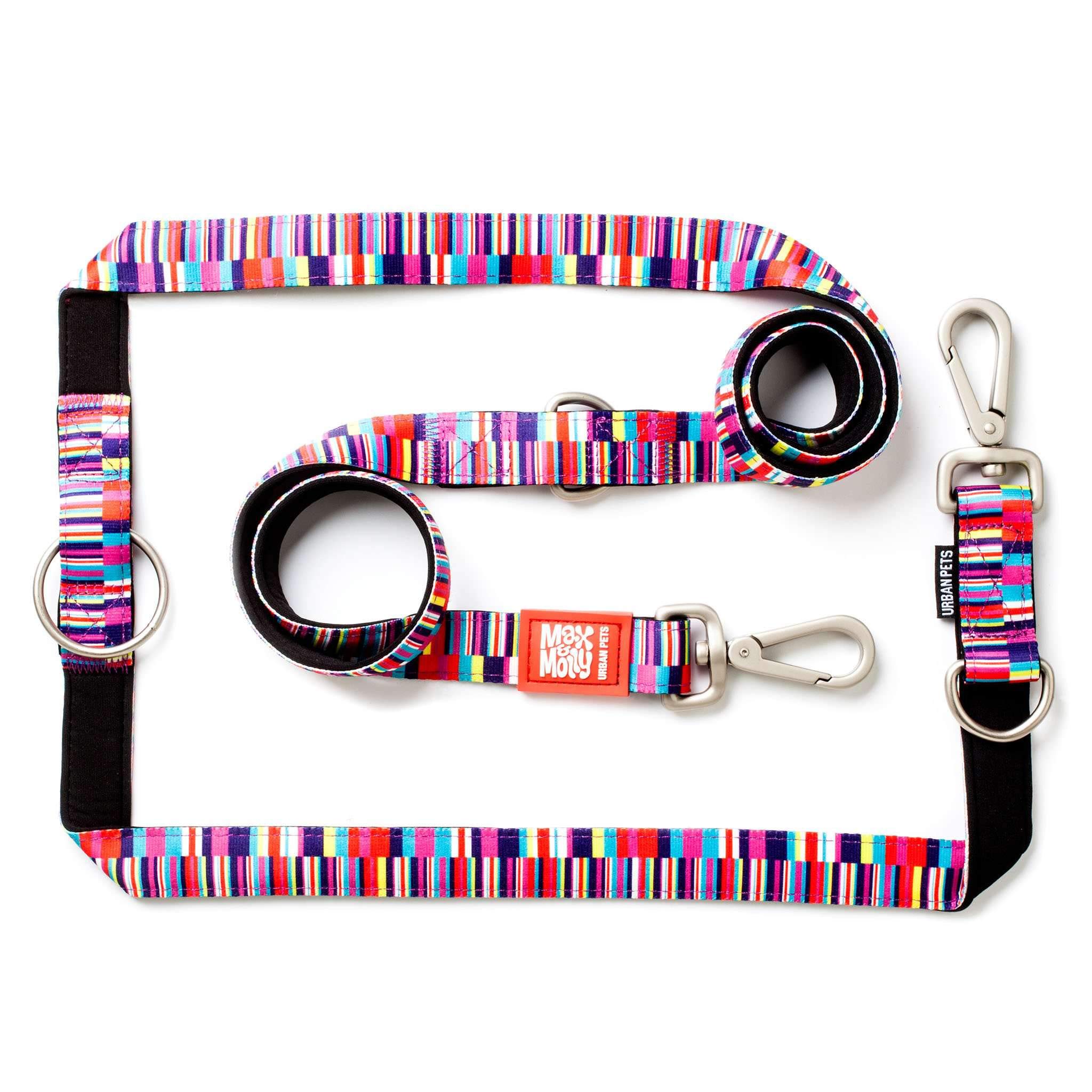 Max & Molly 4894512016668 Comfortable Safe Padded Neoprene, Cool and Flexible, Multifunction Rope, L, Shopping Time