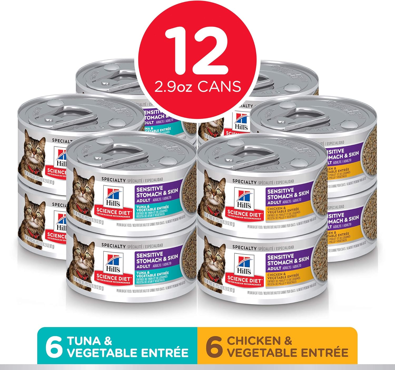 hills sensitive stomach wet cat food