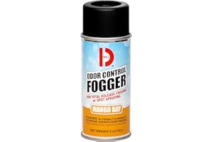Big D 374 Odor Control Fogger, Mango Bay Fragrance, 5 oz (Pack of 12) - Kills odors from fire, flood, decomposition, skunk, cigarettes, musty smells - Ideal for use in cars, property management, hotels
