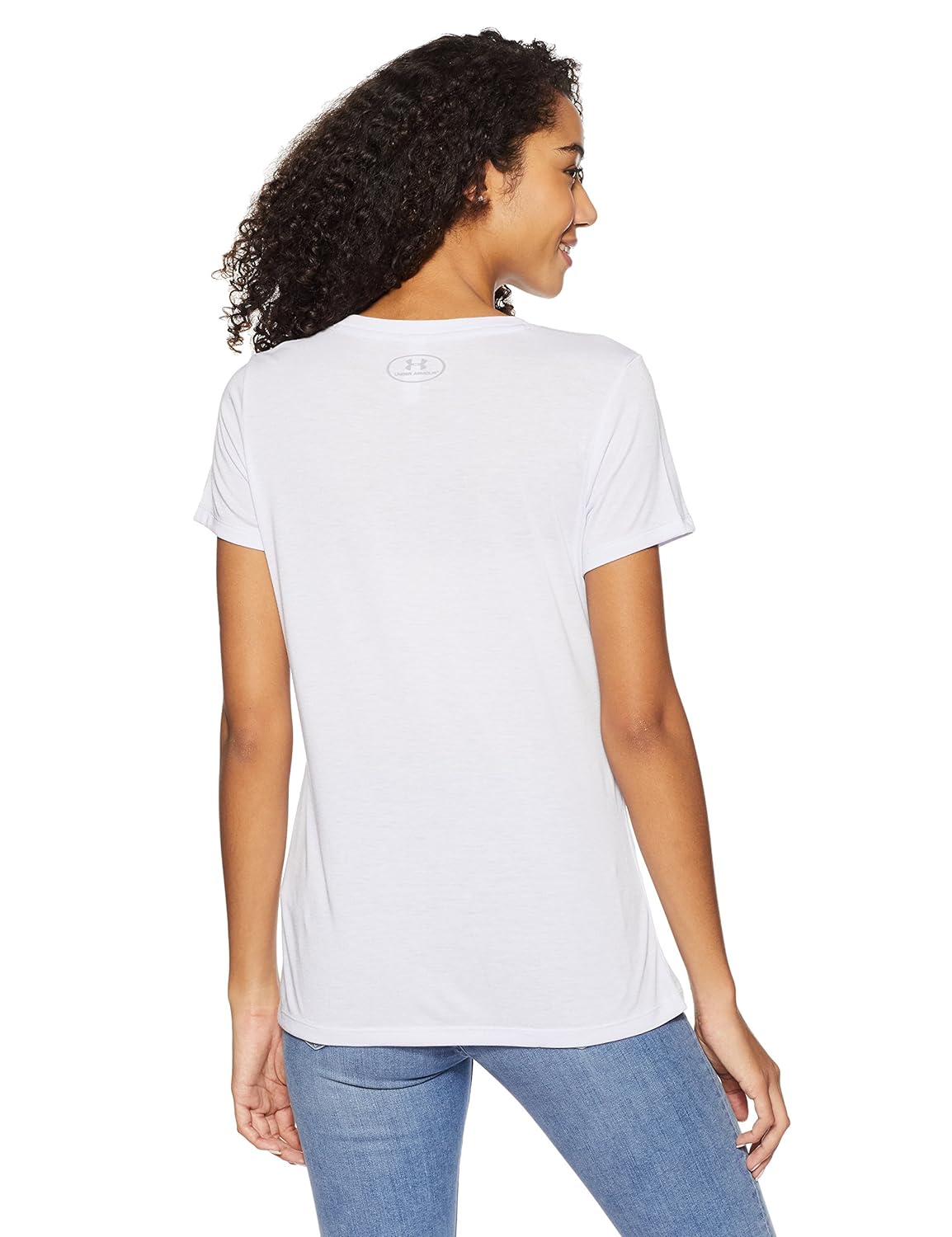 under armour threadborne train wood mark women's sports t-shirt