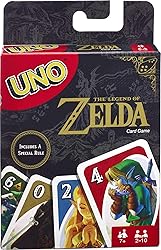 Mattel Games UNO The Legend of Zelda Card Game for