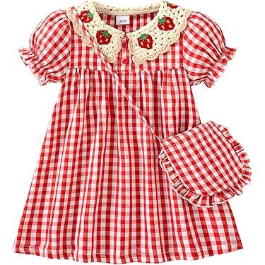 Amazon Best Sellers: Best Baby Girls' Playwear Dresses Amazon Best Sellers: Best Baby Girls' Playwear Dresses