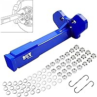 SGT Wheel Hub Removal Tool Kit, Universal Wheel Hub Shocker Compatible with 5 6 and 8 Lug Hubs, Wheel Hub Buster Tool with Nu