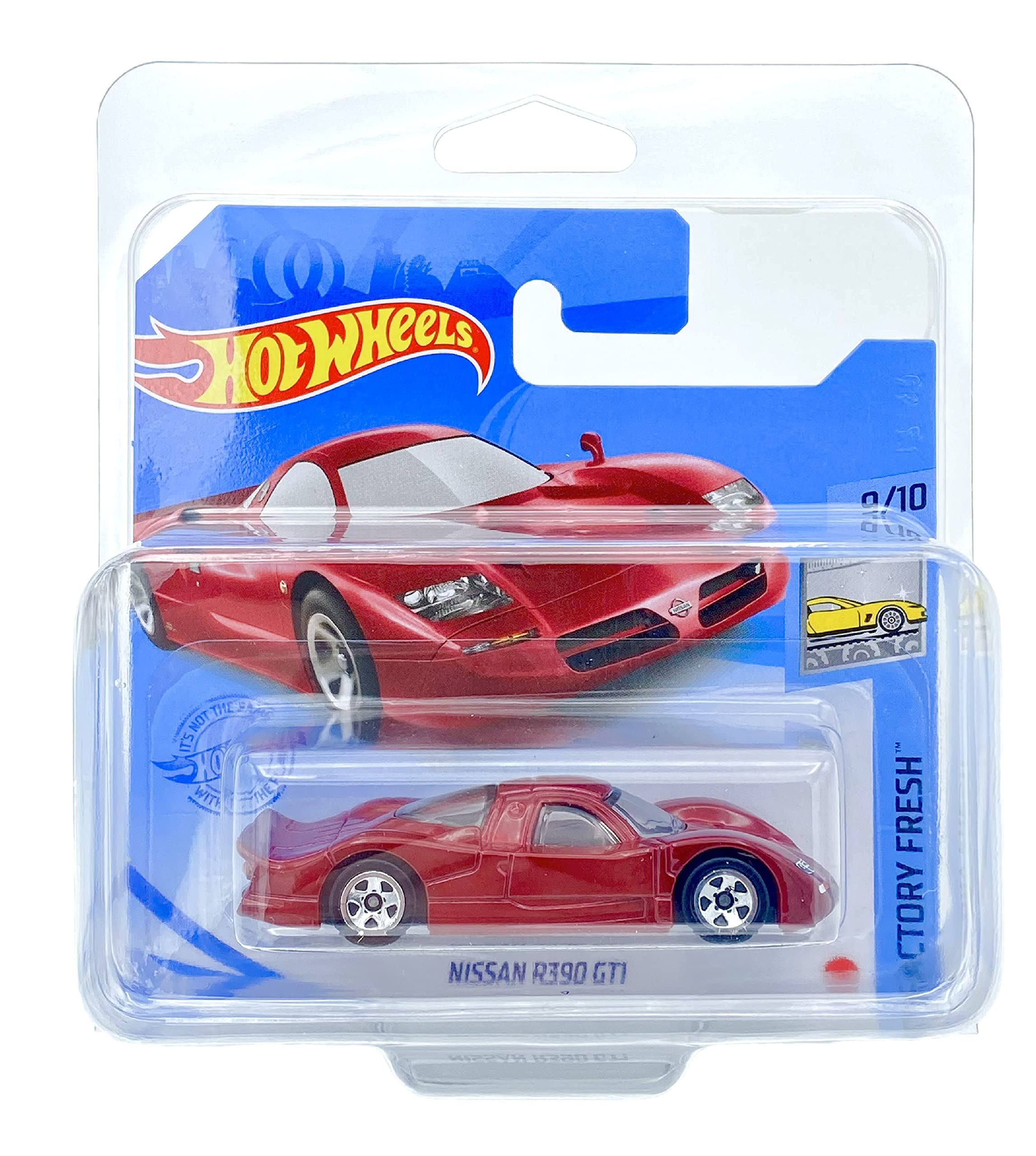 Hot Wheels Nissan R390 GT1 (Red) 9/10 Factory Fresh 2021 - 138/250 (Short Card) GTB74 *** COMES IN A KLAS CAR KEEPER PROTECTIVE COLLECTORS CASE ***
