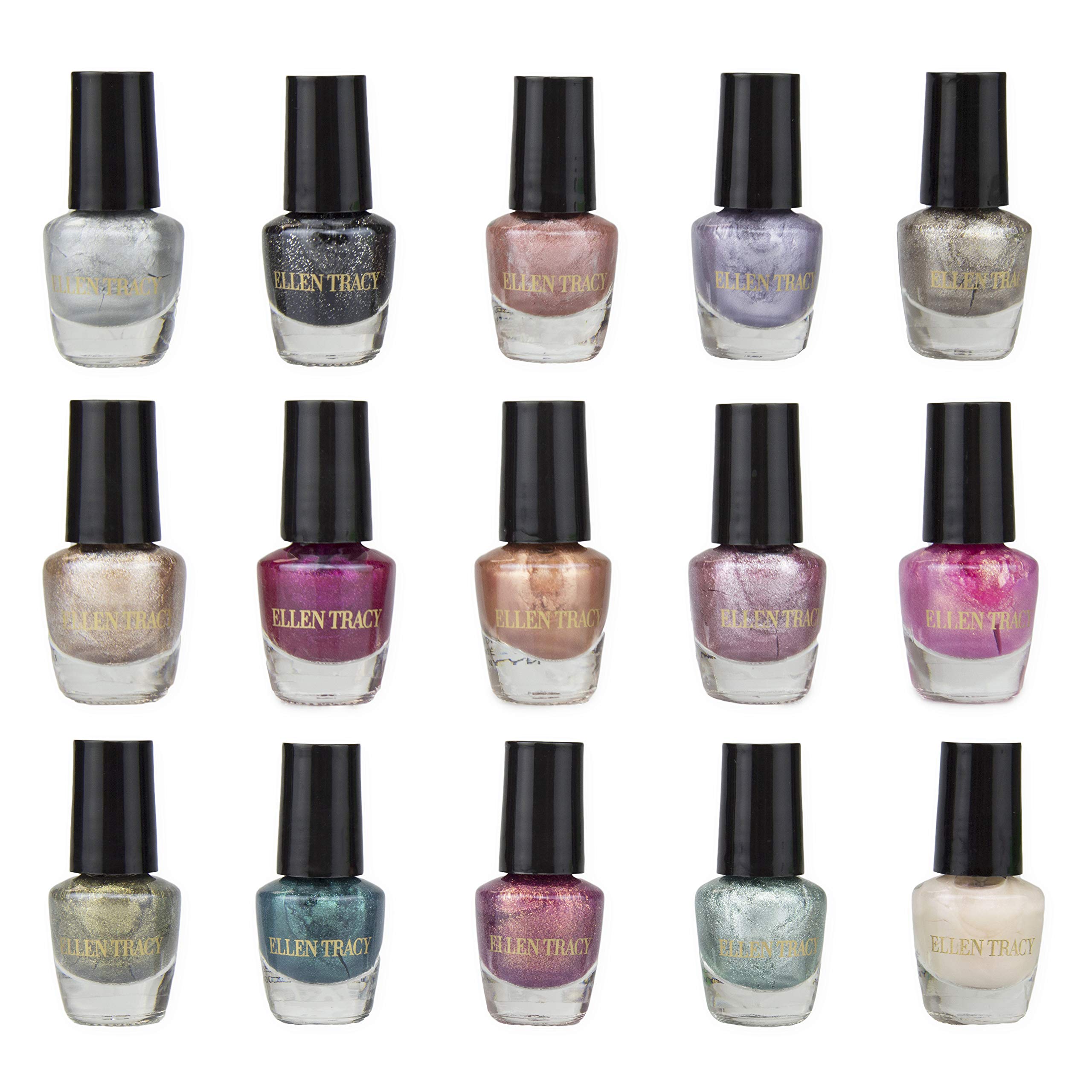 Ellen Tracy The Best Nudes Nail Polish Collection (15 Pack