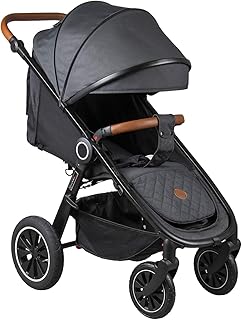 Buggy Sportwagen Sportkinderwagen Coletto Joggy (Schwarz-Schwarz)