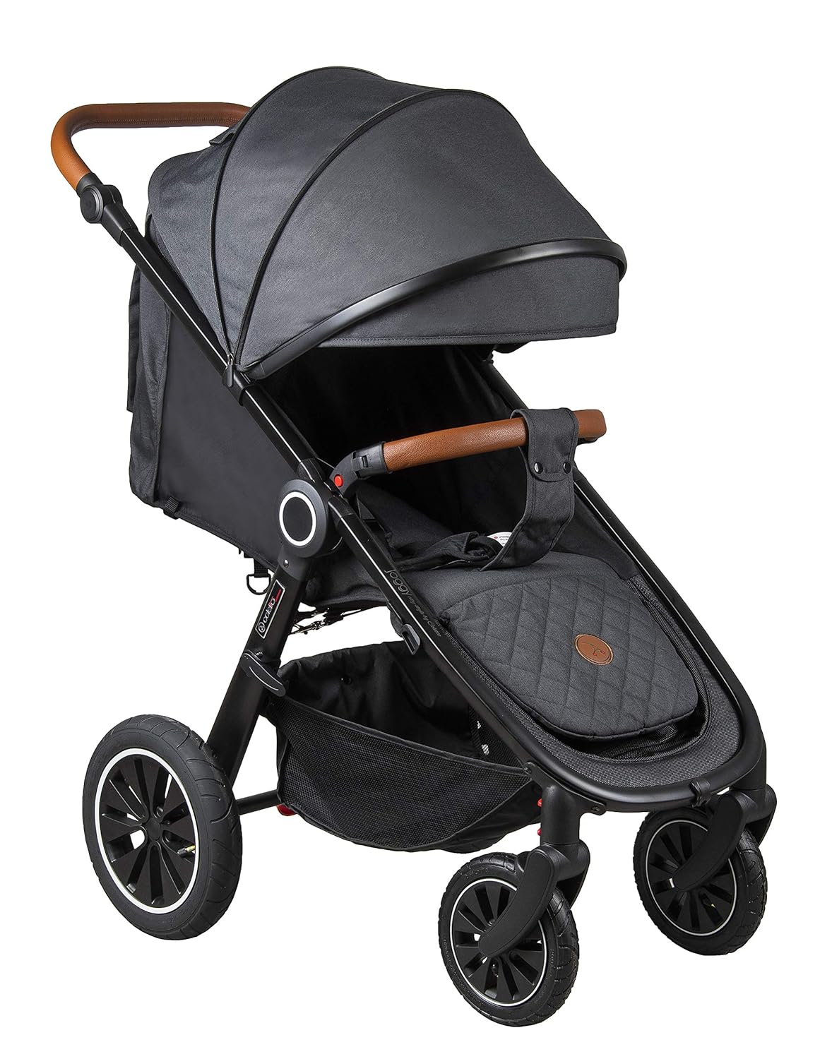 Buggy Sportwagen Sportkinderwagen Coletto Joggy (Schwarz-Schwarz)