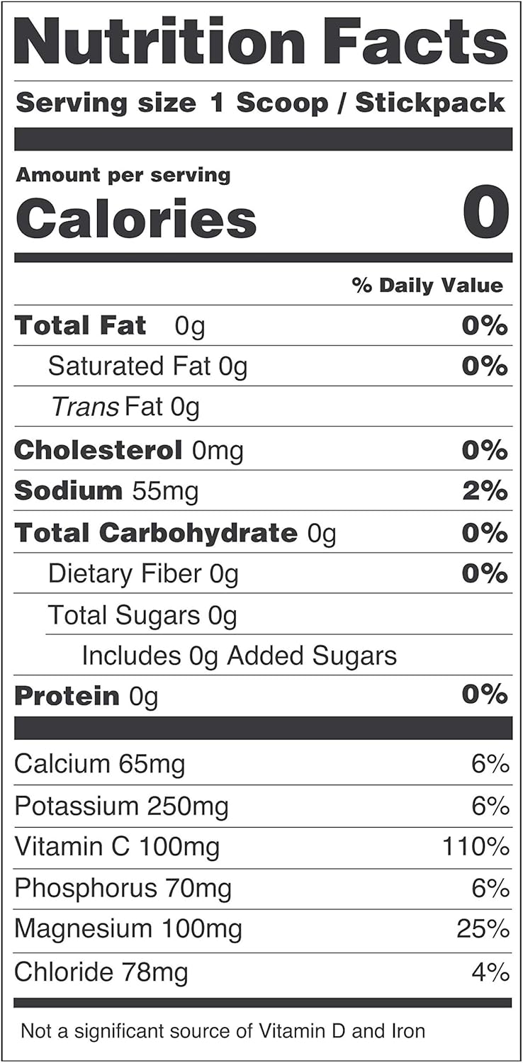 Ultima Replenisher Electrolyte Hydration Powder, Variety Pack, 20 Count Stickpacks - Sugar Free, 0 Calories, 0 Carbs - Gluten-Free, Keto, Non-GMO with Magnesium, Potassium, Calcium: Health & Personal Care