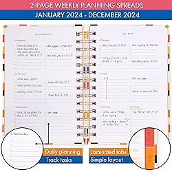 Kate Spade New York 2024 Planner Weekly and