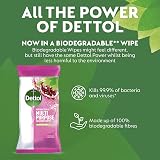 Dettol Antibacterial Multipurpose Wipes Pomegranate 5x70 350 Total view 2