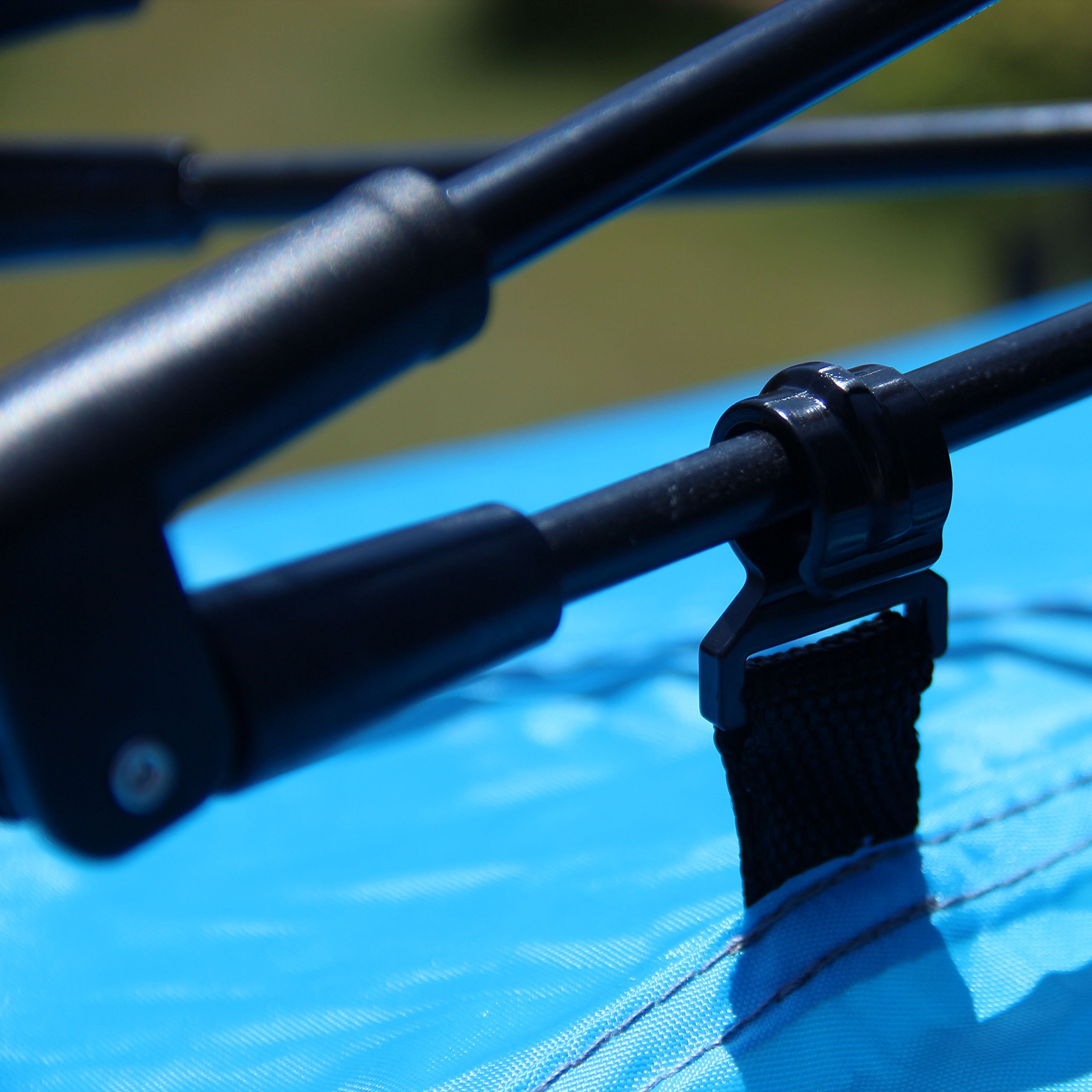 EAXEA 4 Person Popup Tent for Camping,3 Season Waterproof Lightspeed Outdoor Tent Green