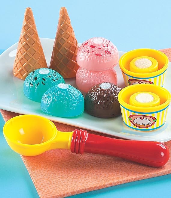 Small World Toys Living Ice Cream 10 Pc. Playset Amazon.co.uk Toys