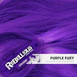 PaintGlow Rebellious Purple Fury Vegan Semi Permanent Hair Dye 100ml view 2