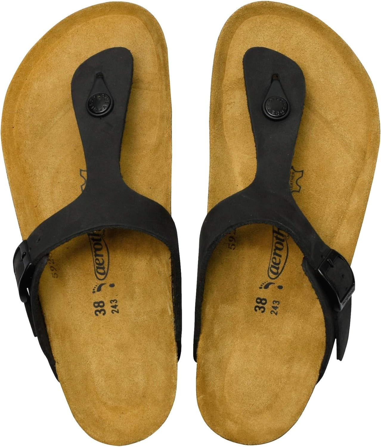 strappy footbed sandals