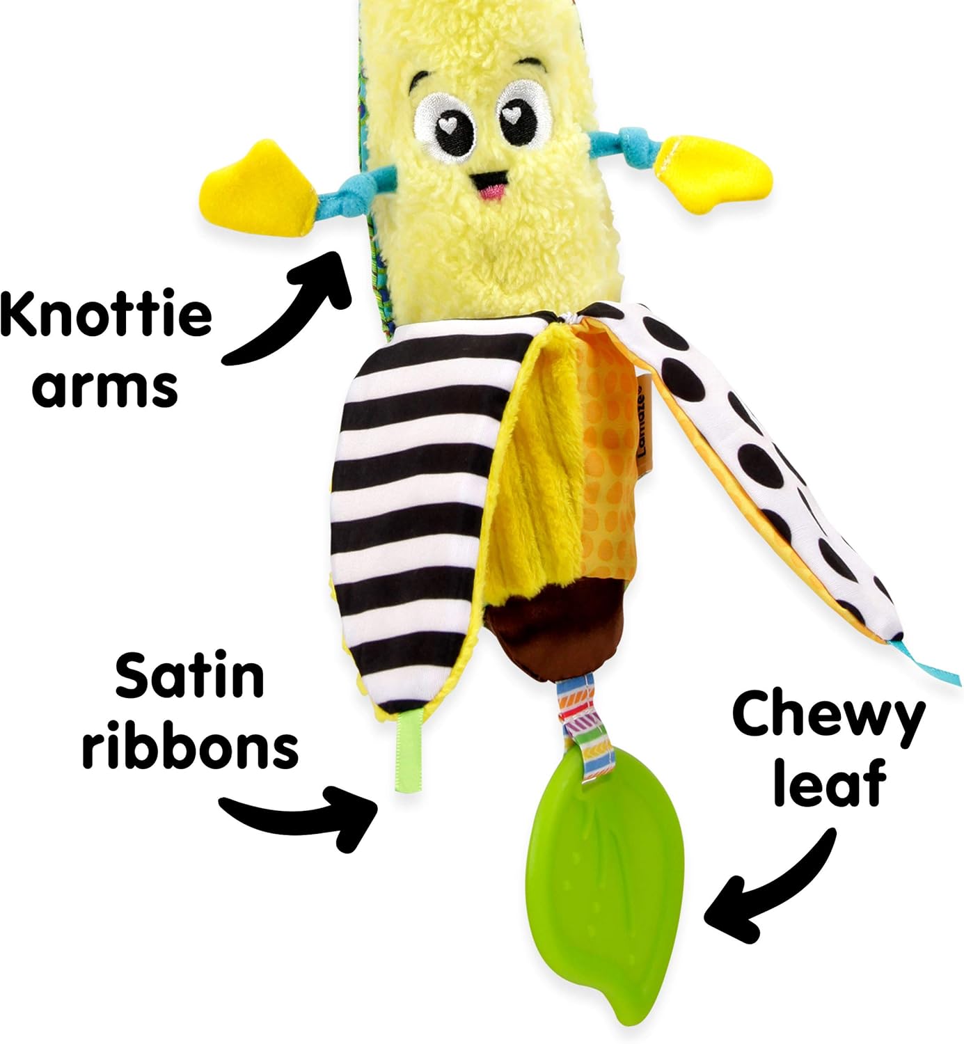 LAMAZE Bea the Banana, Clip on Pram and Pushchair Newborn Baby Toy - Image 5