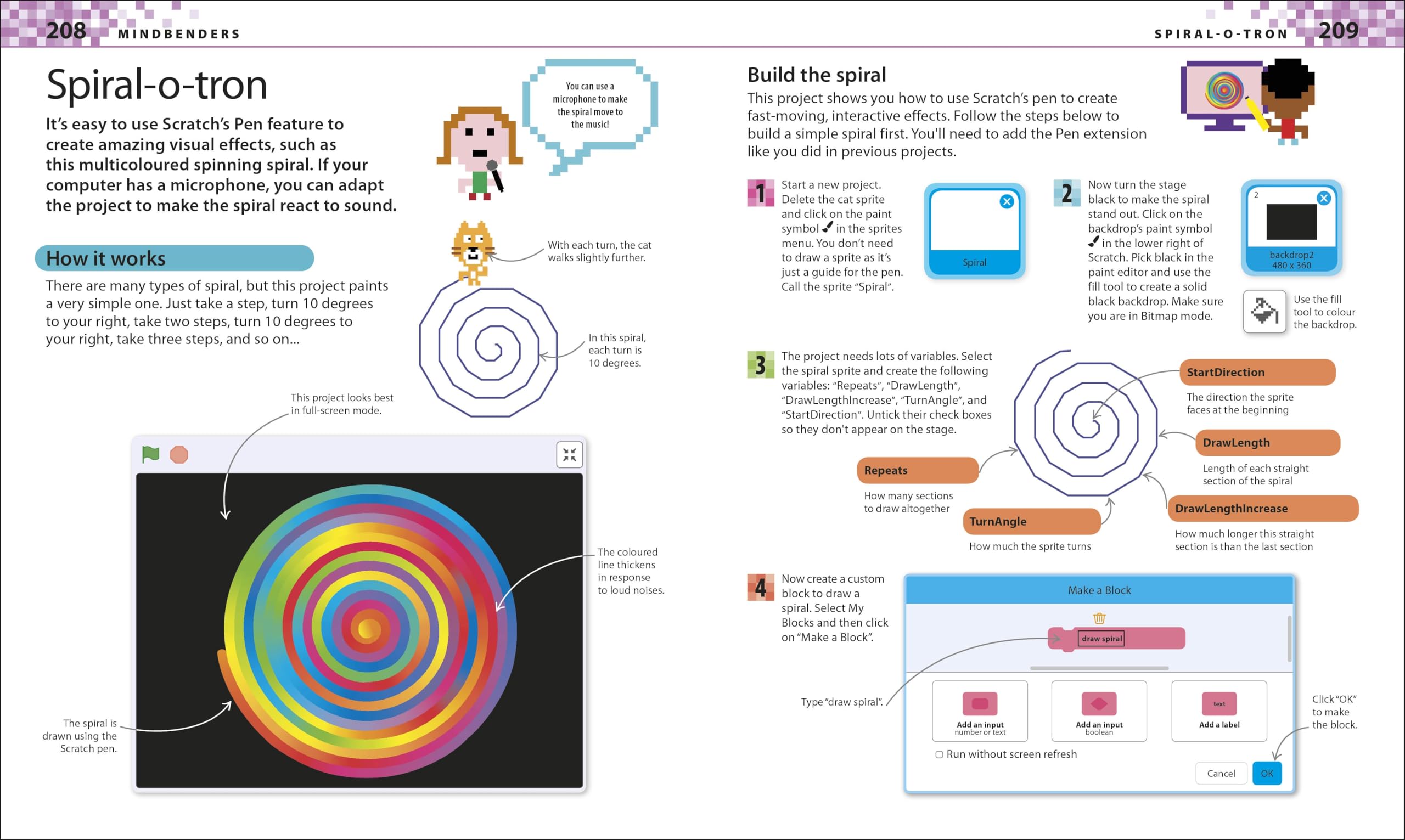 Coding Projects in Scratch: A Step-by-Step Visual Guide to Coding Your Own Animations, Games, Simulations, a (DK Help Your Kids)