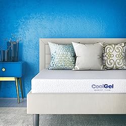 Cool Gel 6 Inch Twin Size Mattresses Memory Foam