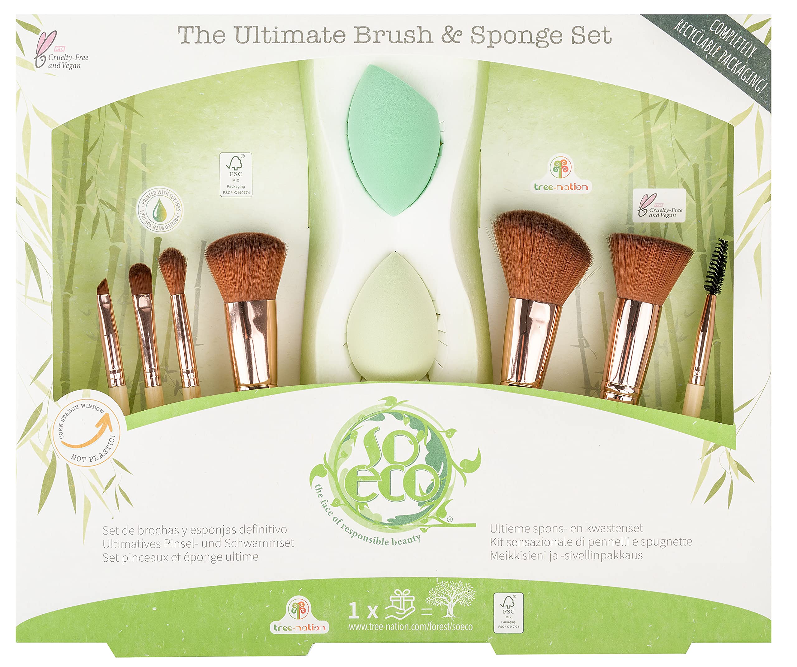 So Eco Ultimate Makeup Brush & Sponge Collection