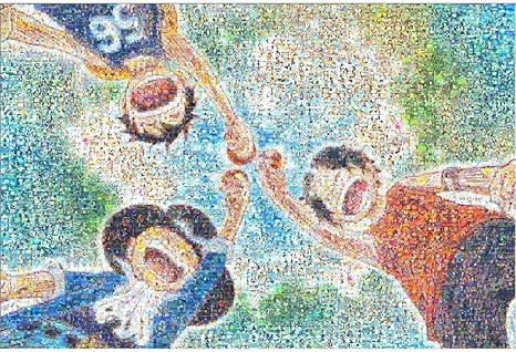 Amazon Co Jp 木製パズル 大人と子供のためのアニメワンピースモザイクパズル 1000ピース箱入り玩具ゲーム 7 16 Color E Size 1000p ホーム キッチン
