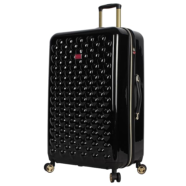Amazon.com: Betsey Johnson 26 Inch Checked Luggage Collection
