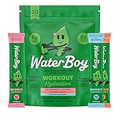 Waterboy Workout Hydration | 2,960mg Sugar Free Electrolyte Powder Packets | L-Glutamine + Vitamins | No Sugar, All Natural, Gluten Free (Variety)
