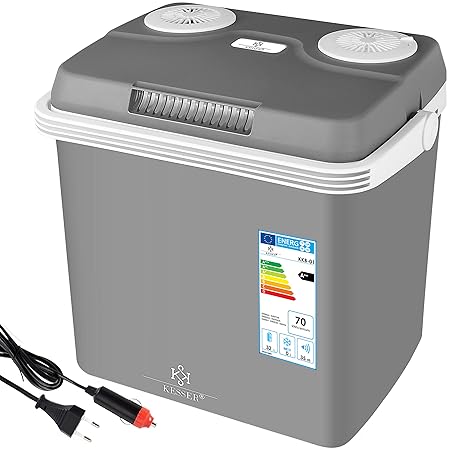 Kesser 32 L Nevera térmica de Nevera portátil eléctrica 12 V y 230 ...