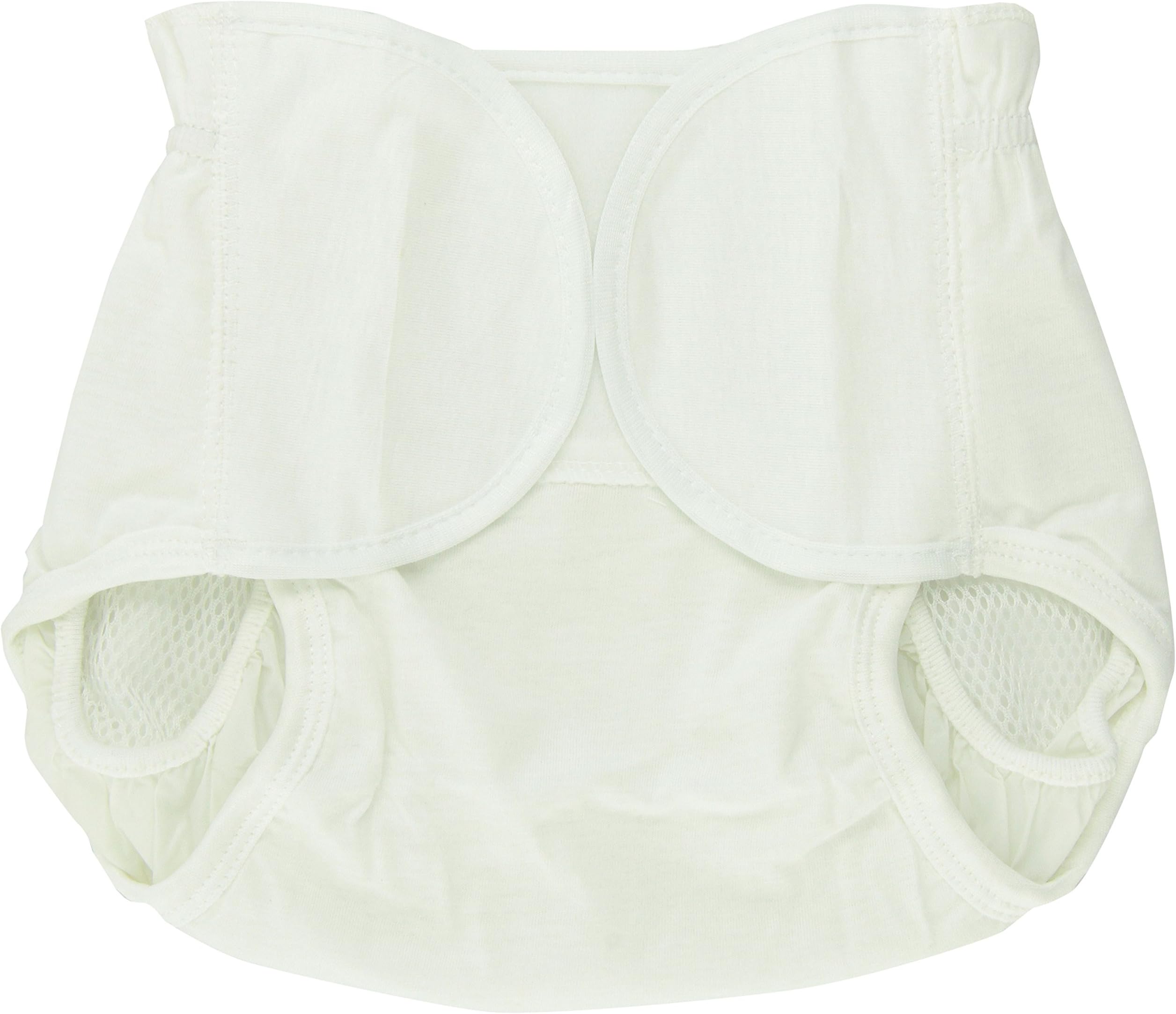 Dappi Diaper Cover, White, Toddler (Discontinued by Manufacturer)