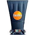 Testo 420 Flow Hood – Air Flow Meter for Airflow, air velocity, volume flow, temperature, and relative humidity – HVAC Air Flow Meter CFM with Tiltable Display, Bluetooth, and App Compatibility